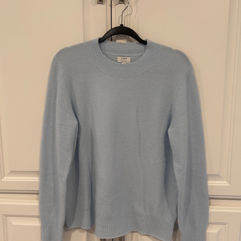 J. Crew women Sky Blue Crewneck Sweater